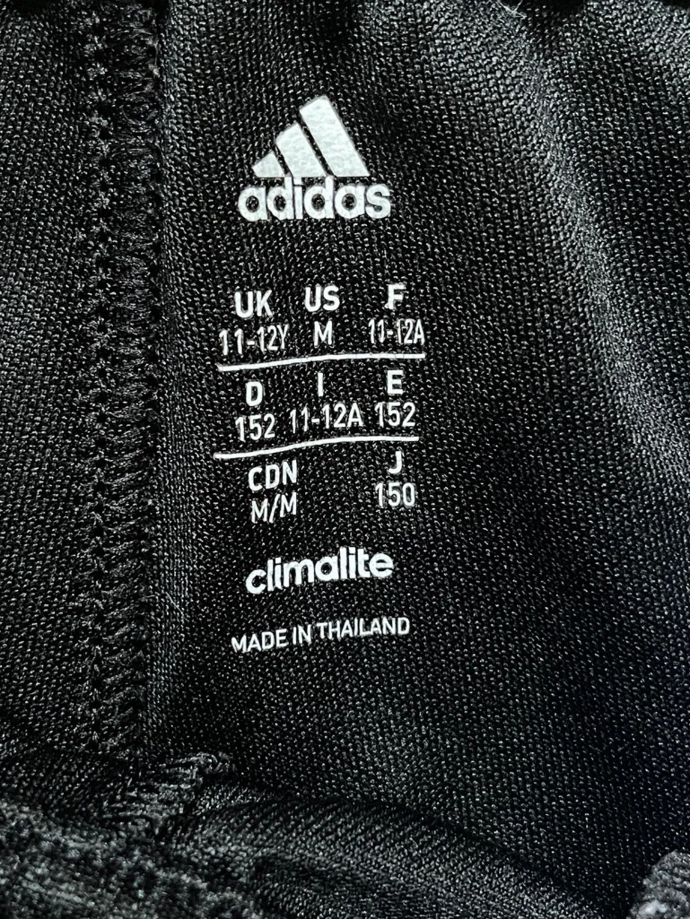adidas Black Joggers with White 3-Stripes - Kids - Picture 4 of 4